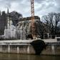 A view of the Notre-Dame Cathedral in Paris on December 26, more than eight months after it was ravaged by a devastating fire