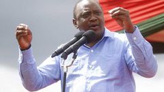 File image of President Uhuru Kenyatta