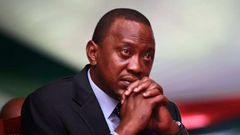 File image of President Uhuru Kenyatta
