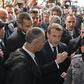 French President Emmanuel Macron asks Israeli security forces to leave the 12th-century Church of Saint Anne in the old city of Jerusalem on Wednesday