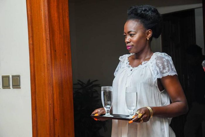 Akothee's manager Nelly Oaks explains why she fainted on stage, gives update on her health