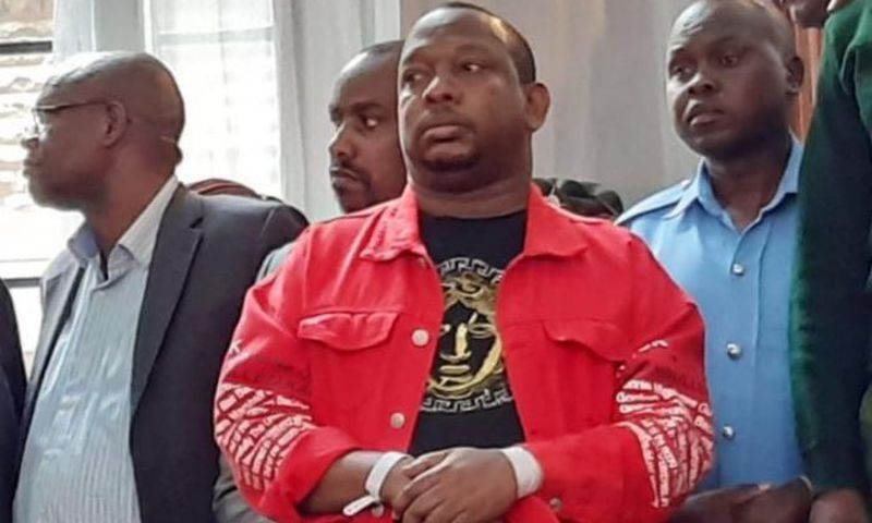 File image of Nairobi Governor Mike Sonko at Milimani Law Courts during his bail hearing on December 11, 2019. He is among three governors barred from accessing their offices as part of bail terms