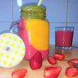 #RecipeWithAPulseliveTwist: 3-in-1 mango, strawberry, green breakfast smoothie