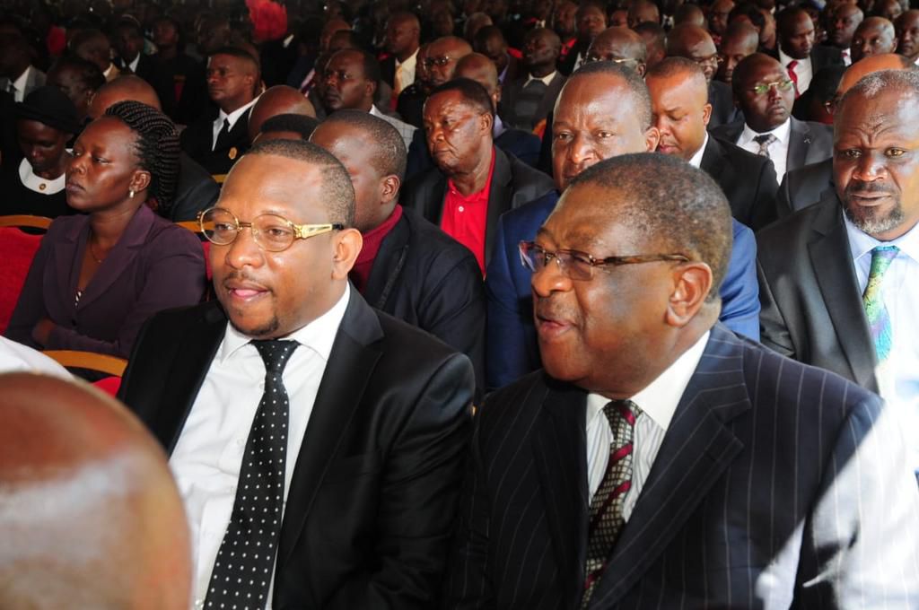 Nairobi Governor Mike Sonko allowed back into main dais at former President Mzee Daniel Arap Moi's funeral at Kabarak