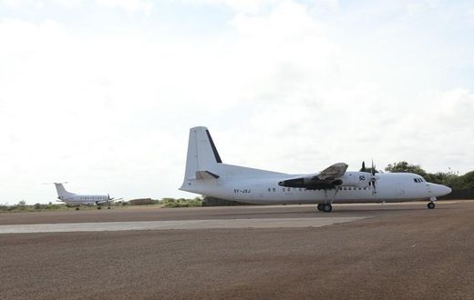 Plane that landed