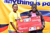 Thomas Nyongesa wins double gas burner in the Changamka na BB Ushinde promotion