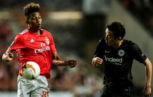 Portugal midfielder Gedson Fernandes (left) has signed for Tottenham