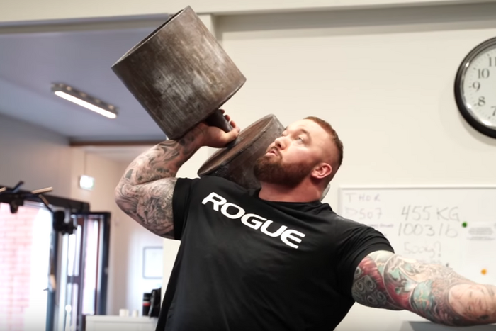 Two World's Strongest Men Share a 'Light' Workout