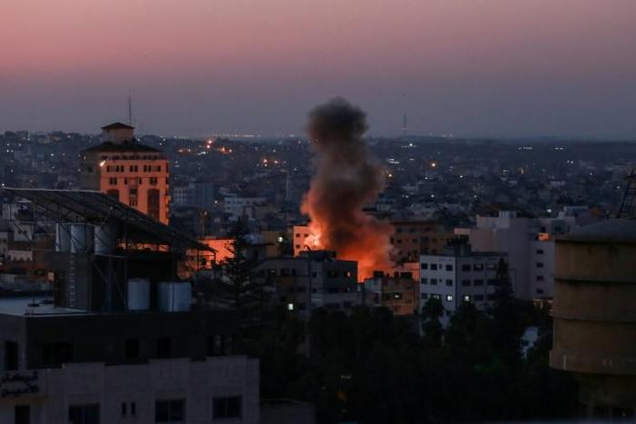 Israel's military killed a commander for Palestinian militant group Islamic Jihad and his wife in the Gaza Strip