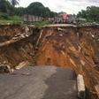More than 40 people were killed after torrential rains caused landslides and led to rivers bursting their banks