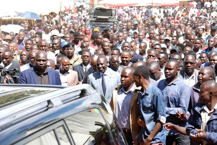 Deputy President William Ruto posts video to counter headline by Nation newspaper "There's no stopping me, Ruto declares"