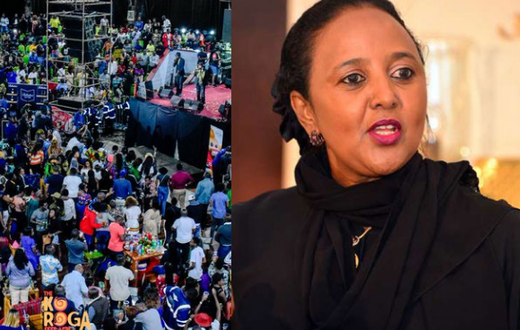 CS Amina Mohamed booed off stage at Karoga Festival