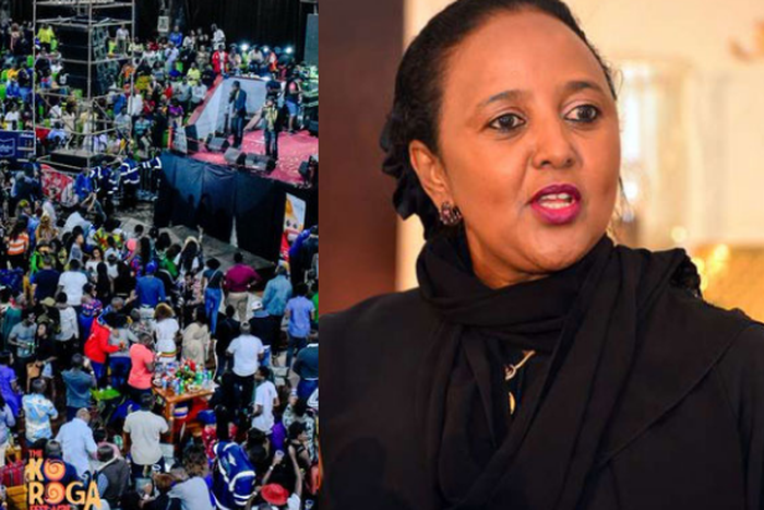 CS Amina Mohamed booed off stage at Karoga Festival