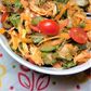 #RecipeWithAPulseliveTwist: Kenyan sautéed veggie salad with seasoned shredded chicken