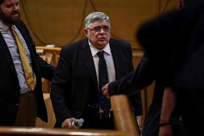 Nikos Michaloliakos is one of nearly 70 defendants, who each face between five to 20 years in prison over the 2013 killing of rapper Pavlos Fyssas and other alleged crimes by Golden Dawn members
