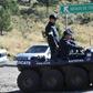 Police agents of Mexico State patrol the roads that lead to the crater of the Xinantecatl volcano (Nevado de Toluca), southwest of Toluca, on November 25, 2019 in search of a kidnapped French citizen and Mexican national