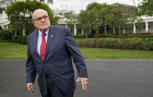 It's Giuliani on the Phone, But He Might Not Realize It