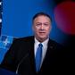 US Secretary of State Mike Pompeo, seen here in November 2019, has defended "restraint" on Venezuela