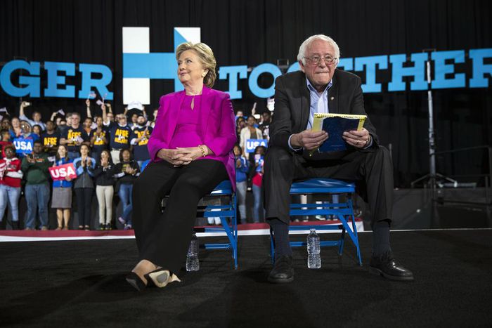 Hillary Clinton Says 'Nobody Likes' Bernie Sanders and Declines to Commit to Backing Him
