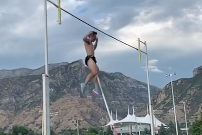 Pole Vaulting Accident Results in Scrotum Injury