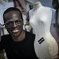 African first: Cameroon-born fashion designer Imane Ayissi at work in his Paris studio