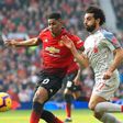 Marcus Rashford and Mohamed Salah during a previous match