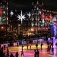 Mexico City's eco-friendly skating rink at the central Zocalo square, on December 17, 2019