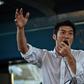 The rally in support of Thanathorn Juangroongruangkit, leader of the opposition Future Forward Party, was the first major protest since elections in March 2019 returned the military junta to power