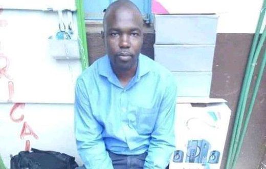 Patrick Ayoyi who was caught in the sex tape shared online