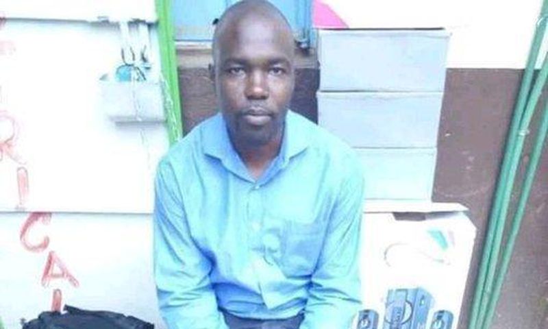 Patrick Ayoyi who was caught in the sex tape shared online