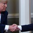 US President Donald Trump (L, pictured July 2018) has frustrated US intelligence services by refusing to heed them, often listening to rivals like Russian President Vladimir Putin instead