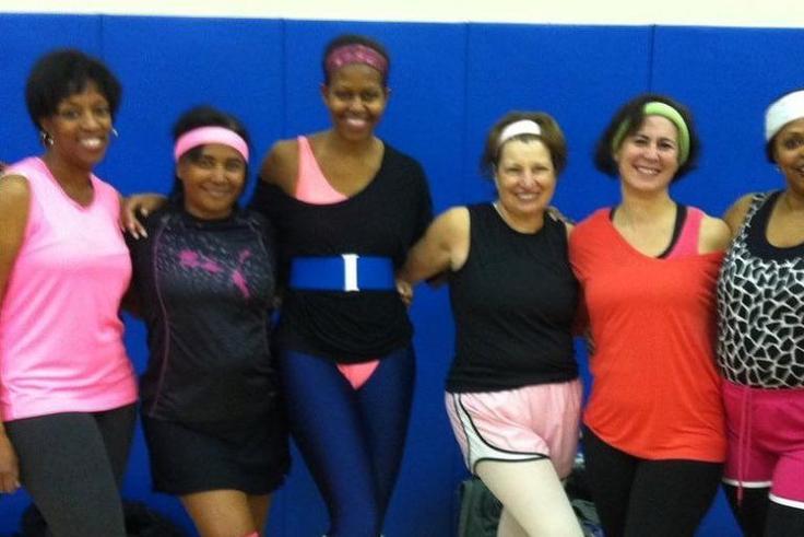 Michelle Obama Shares Workout Buddy Photo