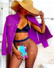 Huddah Monroe in trouble after attacking Alcohol Billboards in Nairobi