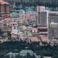 This photo of North Korea's Samjiyon, taken in September, shows part of the massive construction project opened on Tuesday