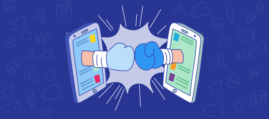 Social media fights