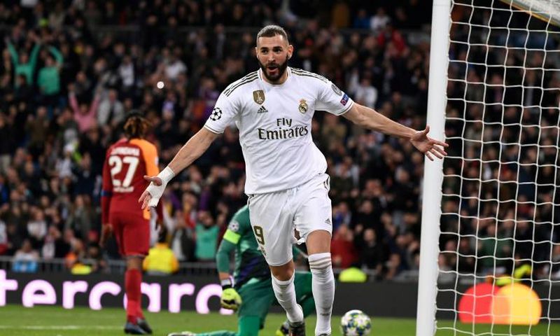 Benzema scored twice against Galatasaray on Wednesday
