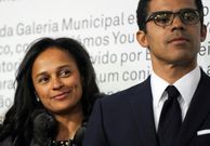 Angolan prosecutors have frozen bank accounts of Isabel dos Santos (L) and her husband Sindika Dokolo as part of their graft probe