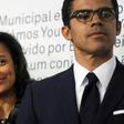 Angolan prosecutors have frozen bank accounts of Isabel dos Santos (L) and her husband Sindika Dokolo as part of their graft probe