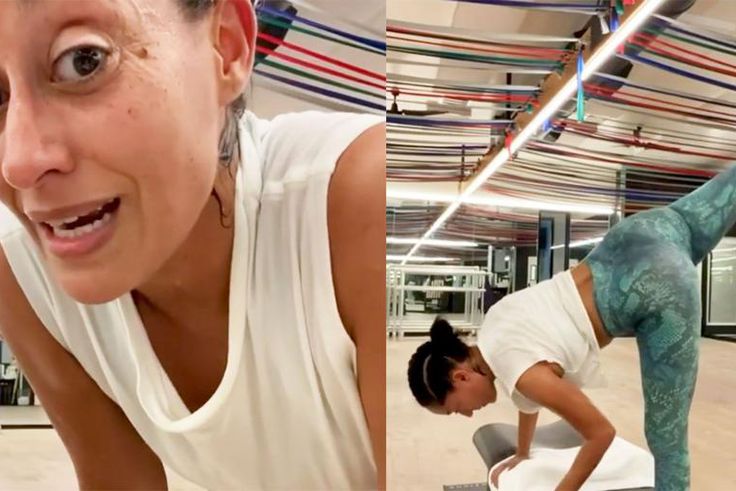 Tracee Ellis Ross Shared A Workout Video On IG