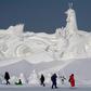 This year's festival required 170,000 cubic metres of ice