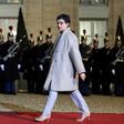Arancha Gonzalez, seen here in November arriving for a dinner at the Paris Peace Forum has been named Spain's new foreign minister
