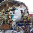 The plane lost altitude and crashed into a building