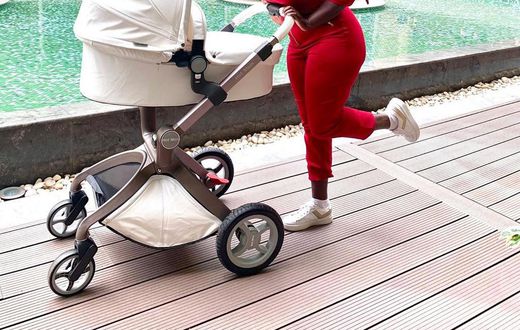 Kate actress and Hubby Phillip Karanja acquire a brand new BMW days after welcoming Baby K into their family