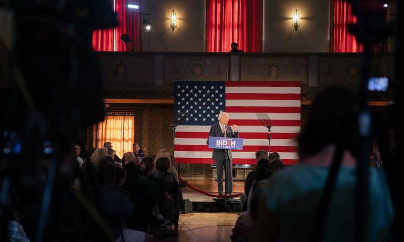 Joe Biden, in Scranton, Says Trump Owes Current Economy to Obama Years