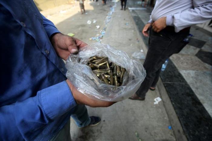 Iraq's security forces have used live ammunition, tear gas, smoke bombs and even machine gun fire to try to disperse rallies in the capital and Shiite-majority south
