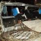 Two dead, several injured and trapped  in grisly road accident as bus rams into matatu