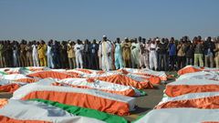 The summit announcement came a day after Niger's military buried its dead