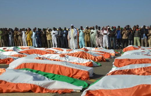 The summit announcement came a day after Niger's military buried its dead