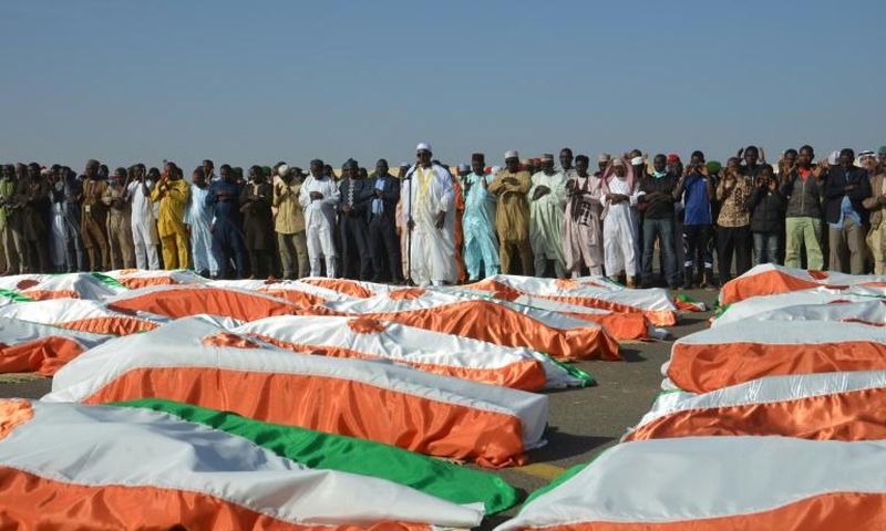 The summit announcement came a day after Niger's military buried its dead