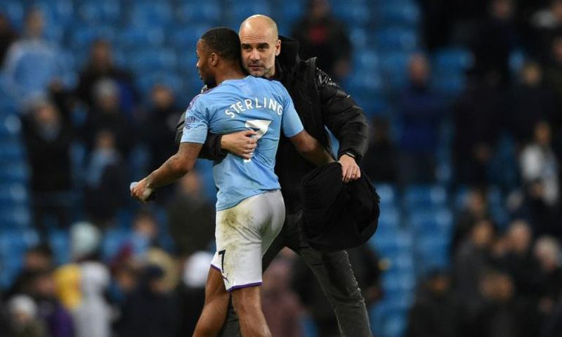 Manchester City manager Pep Guardiola is not concerned by Raheem Sterling's refusal to rule out joining Real Madrid